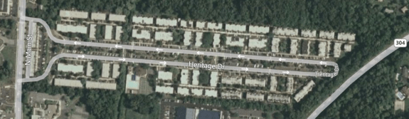 New City Condos Street Map